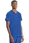 Men's Infinity Cherokee V-Neck Scrub Top - Royal