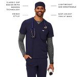 Navy Unisex Modern Classic Scrub Cap by FIGS