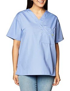 WonderWink Men's Alpha Unisex V-Neck Scrub Top