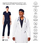 Navy Unisex Modern Classic Scrub Cap by FIGS