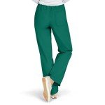 Reversible Unisex Scrub Pants - Hunter Green, Medium