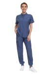 Stylish Women's Agile Motion Scrubs Set