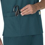 Carhartt Women's Unisex V-Neck 6-Pocket Scrub Top