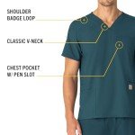 Carhartt Women's Unisex V-Neck 6-Pocket Scrub Top