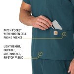 Carhartt Women's Unisex V-Neck 6-Pocket Scrub Top