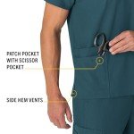 Carhartt Women's Unisex V-Neck 6-Pocket Scrub Top