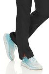 MediChic Women's Black 6-Pocket Stretch Scrub Pants