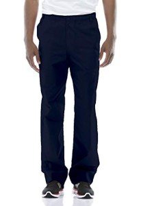 Dickies Men's Navy Elastic Waist Scrub Pants