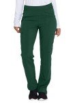 Women's Yoga-Inspired Scrubs, Pull-On Pant, Hunter Green