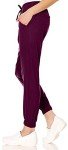 MediChic Women’s Wine Scrub Joggers with Pockets