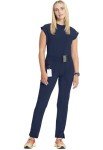 Infinity Cherokee Women's Navy Tapered Scrub Pants