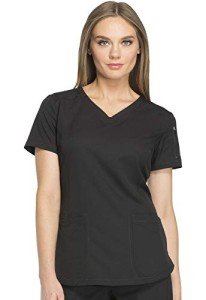 Dickies Dynamix Women's Athletic V-Neck Scrub Top