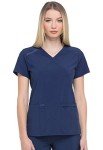 Dickies EDS Women’s Plus Size Mock Wrap Scrubs