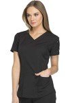 Dickies Dynamix Women's Athletic V-Neck Scrub Top