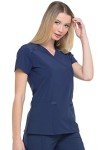 Dickies EDS Women’s Plus Size Mock Wrap Scrubs