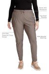 Cherokee Women's 360° Stretch Scrub Pant - Iron