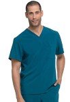 Men's Dickies V-Neck Scrub Top - 360° Stretch