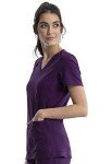 Cherokee Women's Eggplant V-Neck Medical Scrub Top
