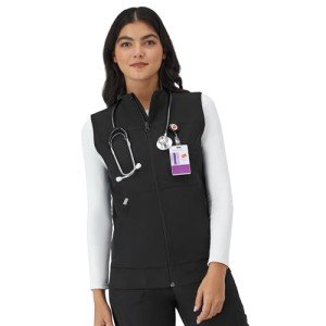 Hanes Women's Comfort Fit Moisture-Wicking Scrubs Vest