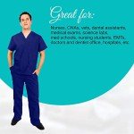 Men's True Navy Blue XXXL Scrub Set