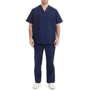 MISEMIYA Unisex Scrub Set: Top and Pants