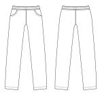 MISEMIYA Unisex Scrub Set: Top and Pants