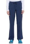 Dickies Women's Navy Drawstring Cargo Scrub Pants