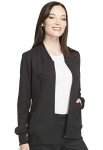 Dynamix Women's Athletic Zip Front Scrub Jacket