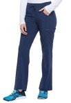 Dickies Women's Navy Drawstring Cargo Scrub Pants