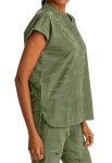 Women's Healing Hands Modern Fit Scrub Top, Olive