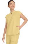 Healing Hands Women’s Sunray Yellow Medical Scrub Top