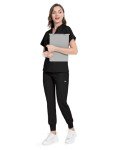 Women’s V-Neck Scrub Top & Yoga Joggers Set