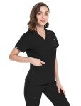 Women’s V-Neck Scrub Top & Yoga Joggers Set
