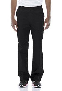 Dickies Men's Black Zip Fly Scrub Pants - X-Large