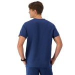 Men's Moisture-Wicking Stretch Scrub Top - Navy
