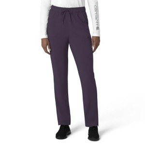 Carhartt Women's Modern Fit Black Plum Scrub Pant