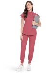 Women's Jogger Scrub Set with Multi Pockets