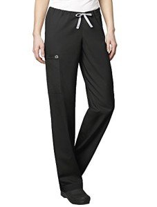 WonderWORK Tall Unisex Cargo Drawstring Scrub Pants