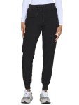 CozyFit Women's Slim Fit Jogger Scrubs - Black