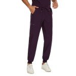 Men's Slim Jogger Scrub Pants with 5 Pockets