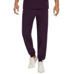 Men's Slim Jogger Scrub Pants with 5 Pockets