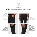 Men's Black Cairo Cargo Scrub Pants by FIGS