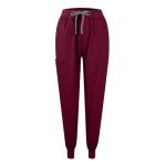 Women's Stretch V-Neck Scrub Top & Jogger Set