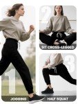 Dvoliaw Women's Jogger Medical Scrub Pants - Black