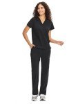 Comfortable Women's Scrubs Set - V-Neck & Pants
