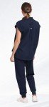 Navy Blue Women's Jogging Scrub Set