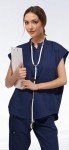 Navy Blue Women's Jogging Scrub Set