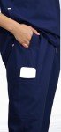 Navy Blue Women's Jogging Scrub Set