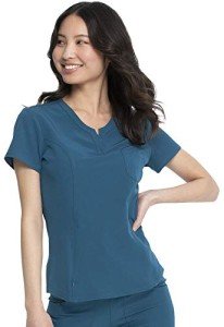 HeartSoul Women's V-Neck Tuckable Medical Scrubs