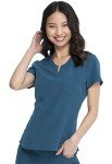 HeartSoul Women's V-Neck Tuckable Medical Scrubs